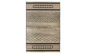 Teppich Rust 100 in elfenbein, 80 x 150 cm