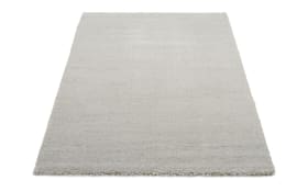 Teppich Kristall Uni, grau, 200 x 290 cm