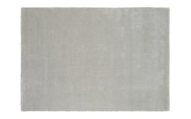 Teppich Kristall Uni, grau, 200 x 290 cm