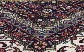 Teppich Seidenwind Bidjar, rot/creme, 200 x 290 cm