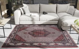 Teppich Seidenwind Bidjar, rot/creme, 200 x 290 cm