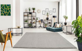 Teppich Moonweave Wool, grau, 200 x 300 cm
