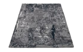 Teppich Starlight Echo, grau/petrol, 160 x 230 cm