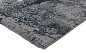 Teppich Starlight Echo, grau/petrol, 160 x 230 cm