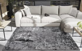 Teppich Starlight Echo, grau, 160 x 230 cm