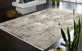 Teppich Glorious Cove, grau/grün, 160 x 230 cm