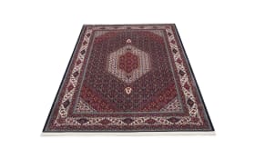 Teppich Seidenwind Bidjar, blau, 160 x 230 cm