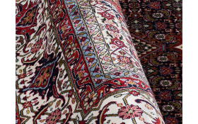 Teppich Seidenwind Bidjar, blau, 160 x 230 cm
