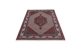 Teppich Seidenwind Bidjar, creme/rot, 160 x 230 cm