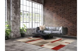 Teppich Ballance Allure, beige/rot 160 x 230 cm