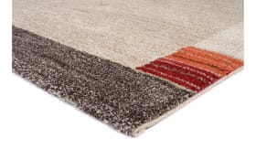 Teppich Ballance Kantium, beige/dunkelbraun, 160 x 230 cm 