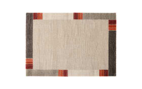 Teppich Ballance Kantium, beige/dunkelbraun, 160 x 230 cm 