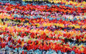 Teppich Explosion Round, mehrfarbig, 160 x 230 cm