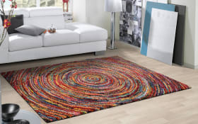 Teppich Explosion Round, mehrfarbig, 160 x 230 cm