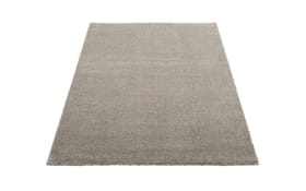 Teppich Kristall Uni, hellbraun, 140 x 200 cm