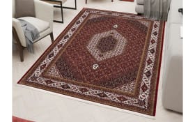 Teppich Seidenwind Bidjar, rot, 140 x 200 cm