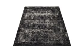 Teppich Glorious Vita,  schwarz/grau, 140 x 200 cm