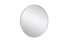 LED-Spiegel Abril, silber, 80 cm 