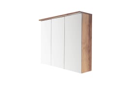 Spiegelschrank Structura, Eiche Nachbildung, 90 x 72 cm