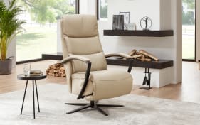 Relaxsessel Casio Relax, pearl, inkl. manueller Verstellung