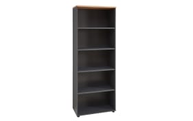 Büroregal Memphis, Graphit/Artisan Nachbildung