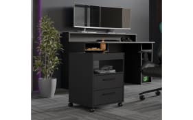 Rollcontainer Tezaur, schwarz