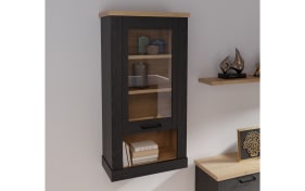 Hängevitrine Duro, Riviera Eiche/Cabezone Eiche-Nachbildung