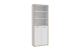 Regal Keflavik, weiß/Artisan Eiche-Nachbildung