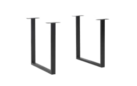 Metallfüße Tables, schwarz