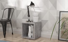 Regal Mauro, Beton-Nachbildung, 38,2 cm