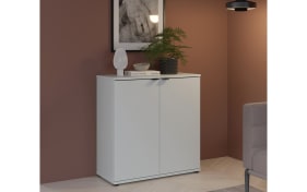 Kommode Ganymede, grau, 80,1 cm