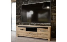 TV-Unterschrank San Cayetano, Mauvella Eiche-Nachbildung
