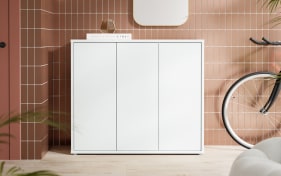 Schuhschrank Alice Springs, grau, inkl. Push-to-Open Funktion