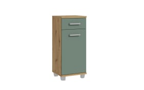 Midischrank Veris, Artisan Eiche-Nachbildung/salbeifarbig