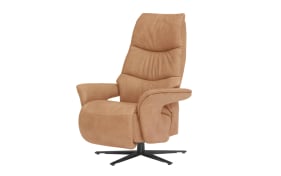 Leder Relaxsessel 7052 Karwendel, beige, inkl. motorische Verstellung