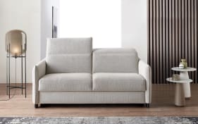 Schlafsofa Florenz, beige, inkl. Kopfteilverstellung