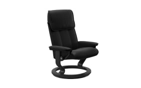 Ruhesessel Admiral M, schwarz, inkl. Glide System