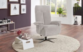 Fernsehsessel Variety 3.0, silber, inkl. manueller Verstellung