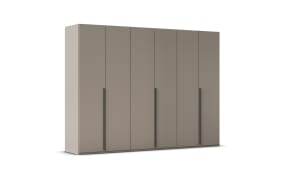 Drehtürenschrank Montclar, fango, 301 x 223 cm, inkl. hochwertiger Innenausstattung