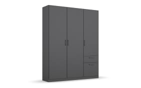 Drehtürenschrank 32Q2 Allrounder, grau, 136 x 197 cm