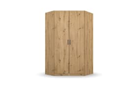 Drehtüren- Eckschrank 3252 Allrounder, Eiche Artisan Nachbildung, 117 x 197 cm 