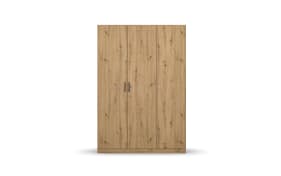 Drehtürenschrank 3536 Allrounder, Eiche Artisan Nachbildung, 136 x 197 cm 