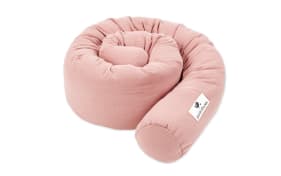 Nestchenschlange, uni dusty rose, 180 cm
