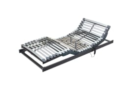 Lattenrahmen Basic Plus EL Flatdrive, grau, 90 x 200 cm, inkl. motorischer Verstellungen