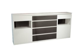 Sideboard Skara, grau/graphit, inkl. Push-to-Open Funktion