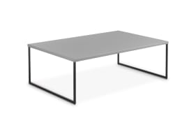 Couchtisch Kara-Frame 73, grau/schwarz