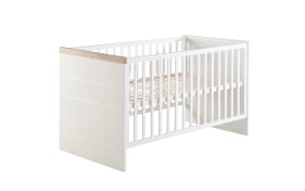 Kombikinderbett Nele, weiß/Artisan Eiche-Nachbildung, inkl. Höhenverstellung