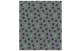 Minecraft Kuscheldecke, grau, 130 x 150 cm