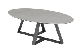 Couchtisch Elbing, grau/schwarz