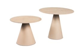 2-Satztisch Stina, cremeweiß